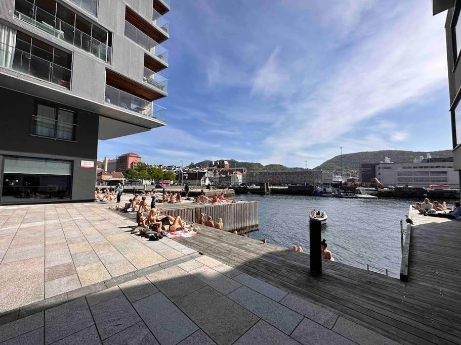 Apartamento Koslig Leilighet I Bergens Smoroye Exterior foto